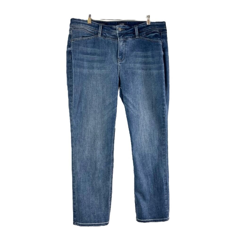 NYDJ Women’s Jeans Girlfriend High 10" Rise Medium Wash Women's Size 14